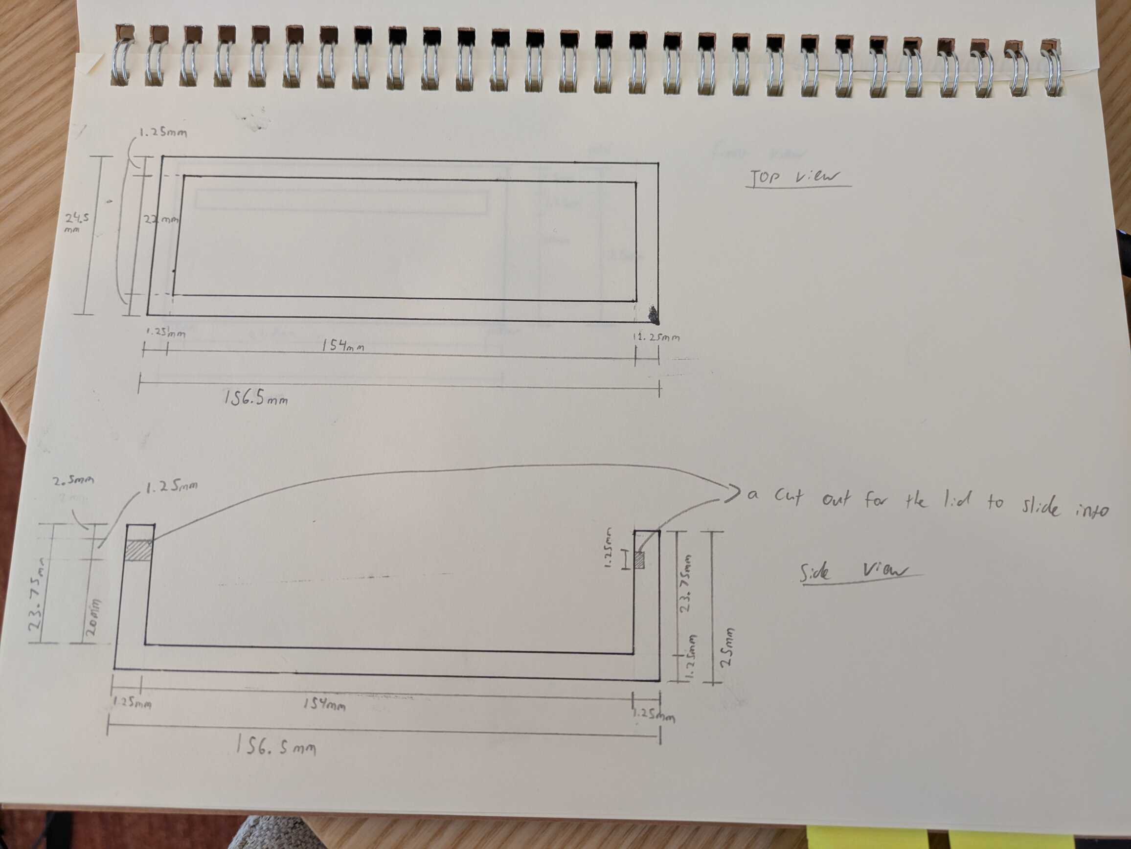 Blueprint for main box