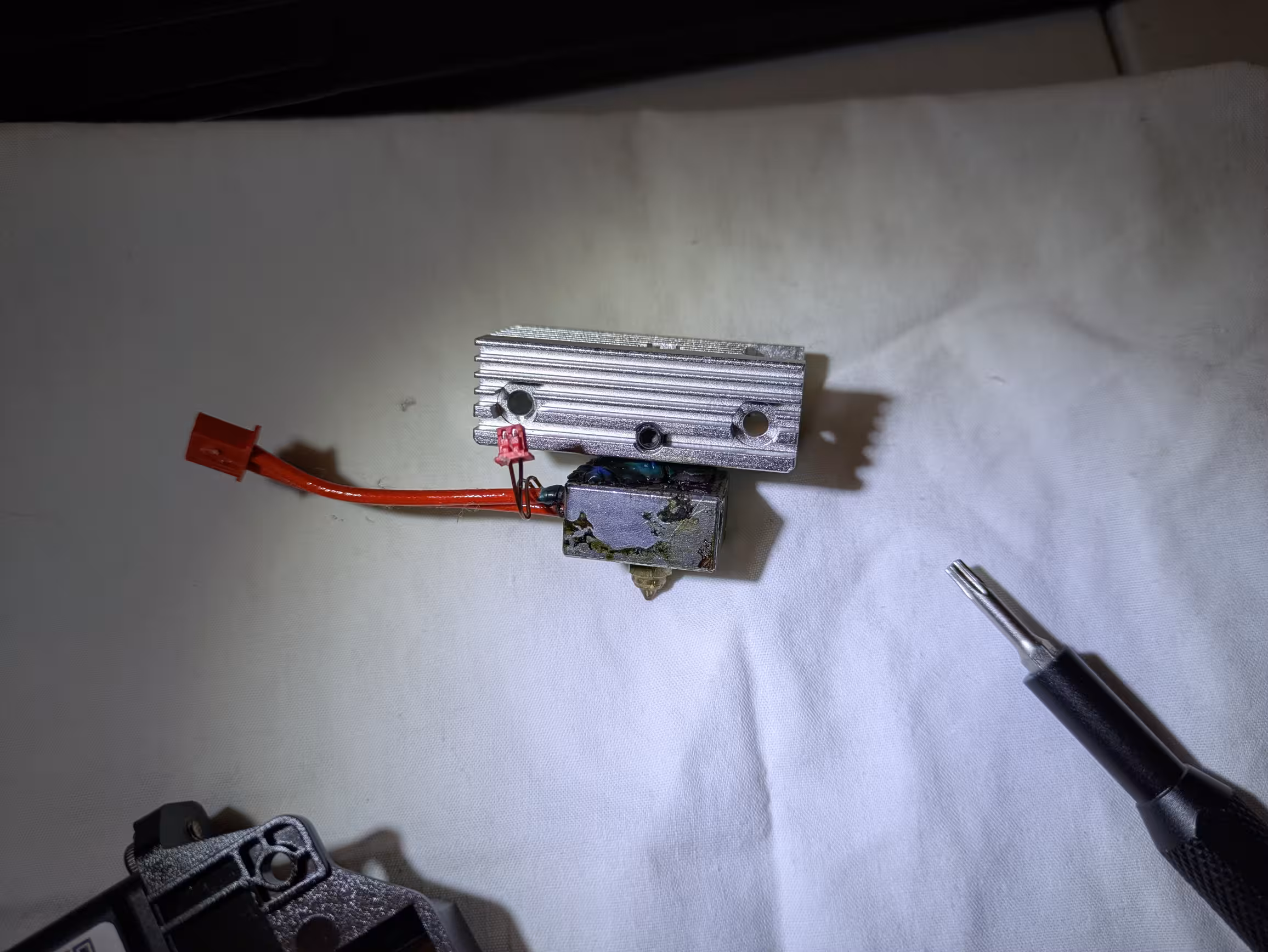 cleaning 3d printer parts