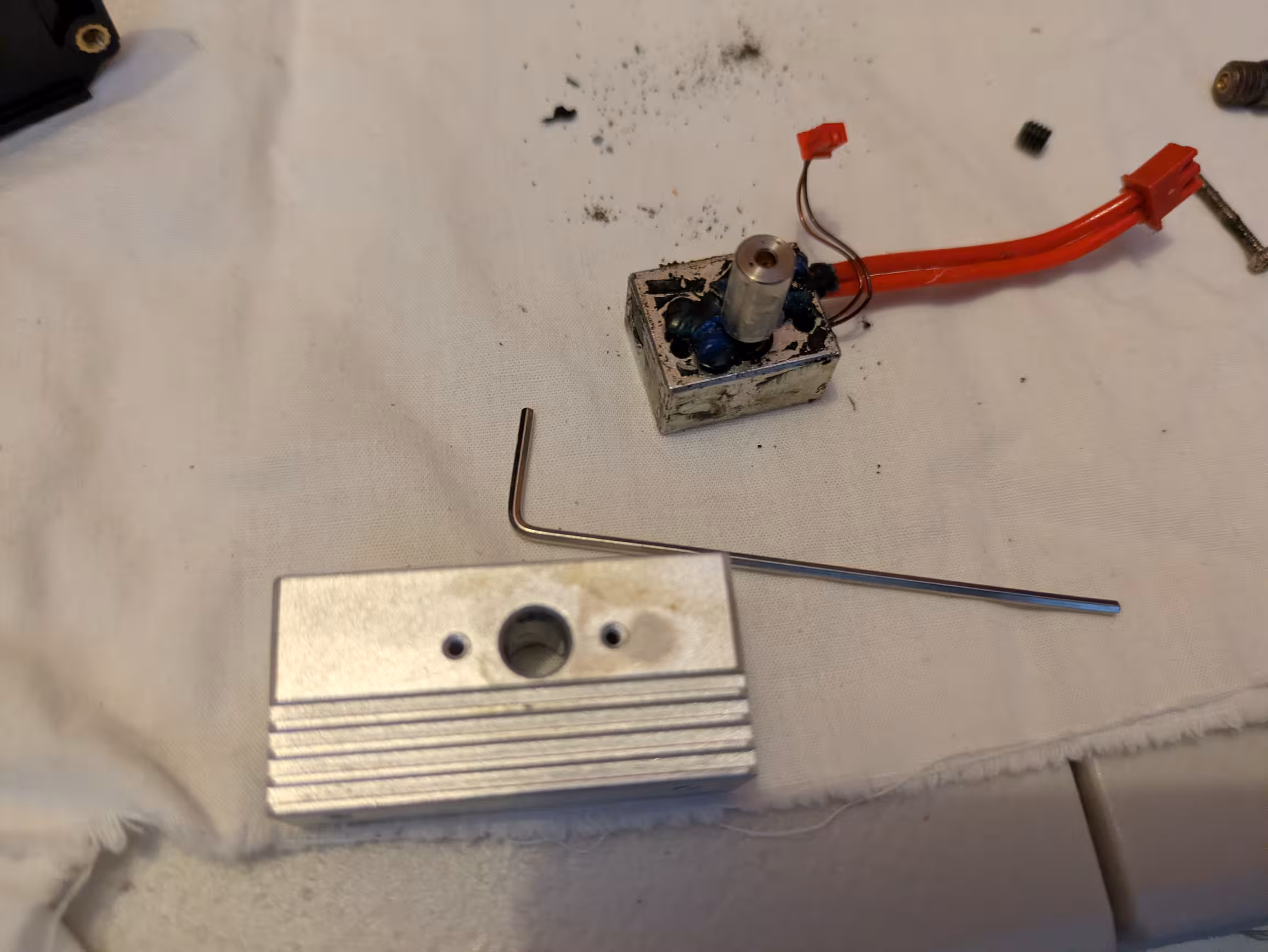 cleaning 3d printer parts